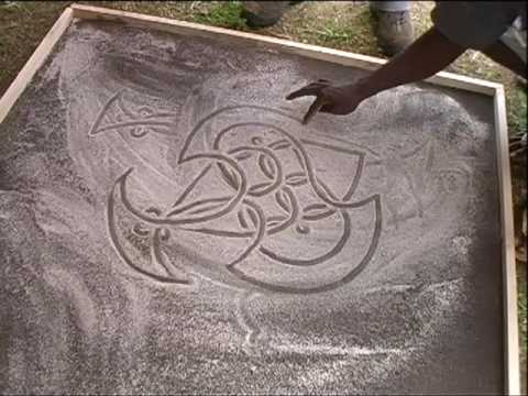 Les Dessins Sur Le Sable De Vanuatu Patrimoine Immateriel Secteur De La Culture Unesco