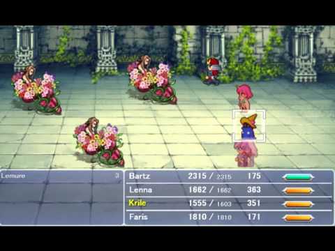 {Lt100%] Final Fantasy V (part 28 - Phoenix Tower)