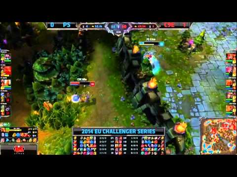 EU Challenger Spring 2014 Quarterfinals G2:C9E vs PS Highlights