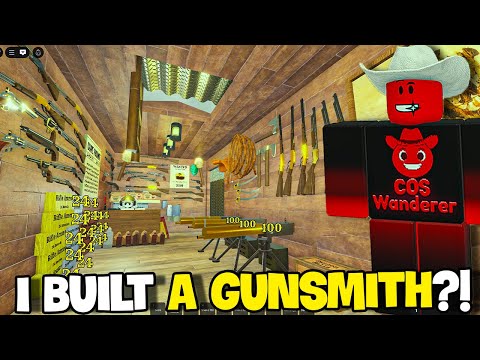 I Built a Gunsmith Shop on a Moving Train in Dead Rails!