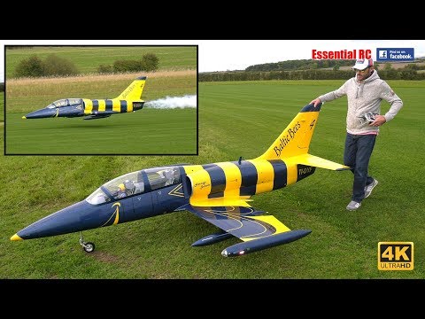 *BALTIC BEES JET TEAM* L-39 Albatros GIANT SCALE RC TURBINE JET [*UltraHD and 4K*]