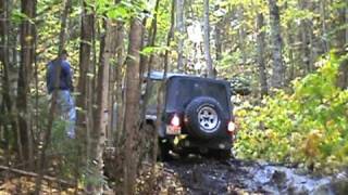 preview picture of video 'Jeep Jamboree 19th Maine Mtns. Stonewall Trail 2008'