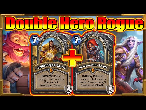 🔥Maestra IS OP! Paladin & Rogue Hero Cards As A Rogue! Fractured in Alterac Valley | Hearthstone