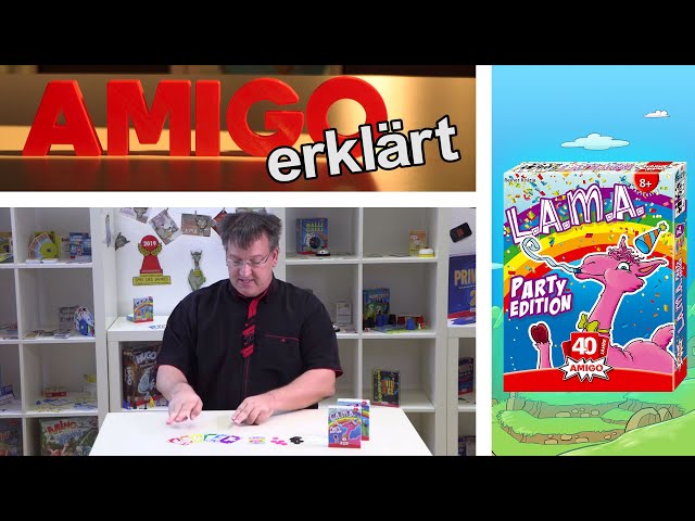 Video teaser for AMIGO erklärt ,LAMA Party Edition‘