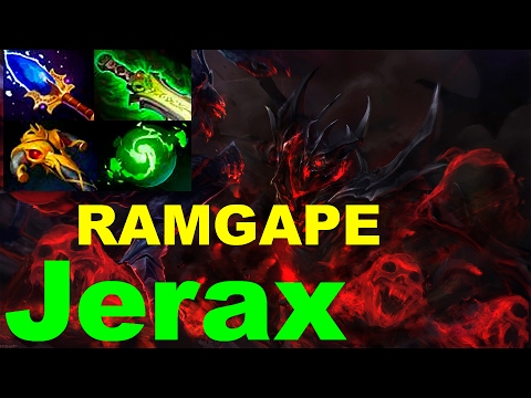 Jerax Shadow Fiend Rampage | new build | pro Gameplay | Highlights — Dota 2