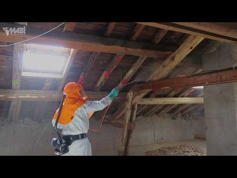 WOOD FRAME TREATMENT BY INJECTION AND SPRAYING | The professional MABI method