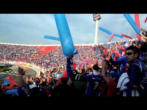 "Salida Los de Abajo / U de Chile Vs Ohiggin's / Clausura 2011" Barra: Los de Abajo • Club: Universidad de Chile - La U