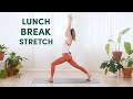 7 Minute Lunch Break Stretch Good Stretch Well Good