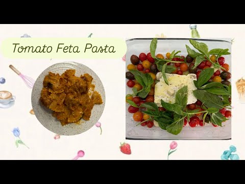Baked Cherry Tomato Feta Pasta Recipe