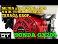 HONDA GX200 GAS BREBET NGOMBAK TENAGA DROP DIESEL TUTORIAL DIESELtechservice