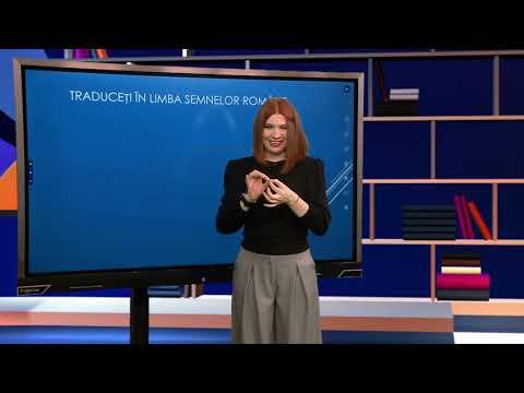 TeleŞcoala sezonul 9: Limba semnelor române – lecţia 1 (@TVR2)