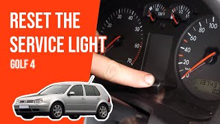 Youtube thumbnail of video "How to reset the service light Golf 4 ⚠"
