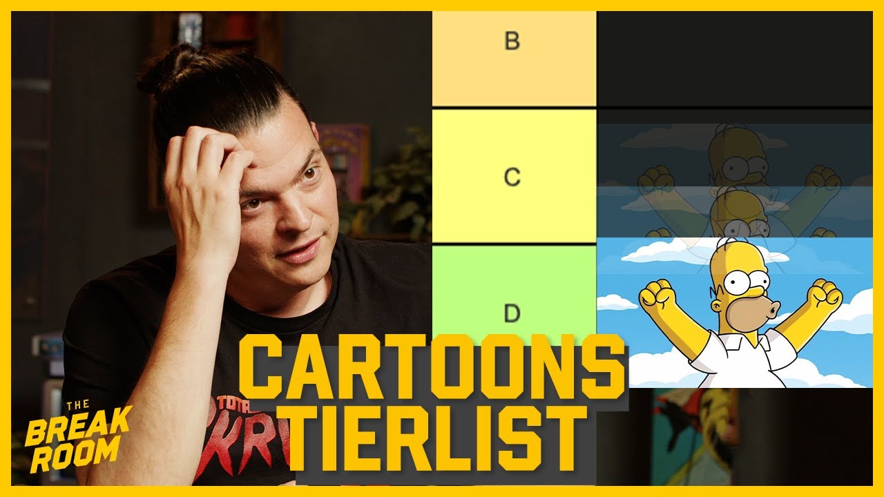 The Most Chaotic 90's Cartoons Tier List