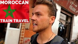 MOROCCO by train TRAVEL is BEAUTIFUL المغرب