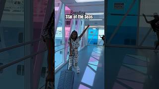 Boarding the LARGEST cruise ship #StaroftheSeas #shorts #royalcaribbean #cruisevlog