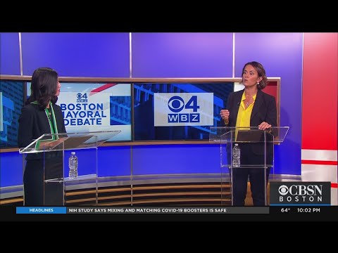 Annissa Essaibi George, Michelle Wu Face Off In WBZ-TV Debate