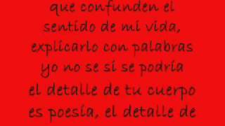 David Bisbal - Besos de tu boca con letra