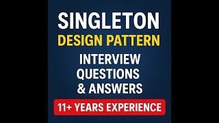 Download the video "Java Singleton Pattern – Advanced Interview Questions & Answers (11+ Years Experience)"
