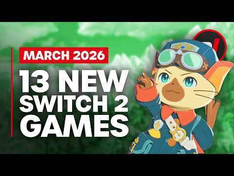 Video: 13 emocionantes nuevos juegos que llegarán a Switch 1 y 2 en marzo de 2026
