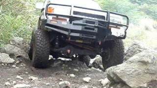 preview picture of video '《１０》　TOYOTA 4x4 Landcruiser 80 hard fights offroad in Fuji. １.'