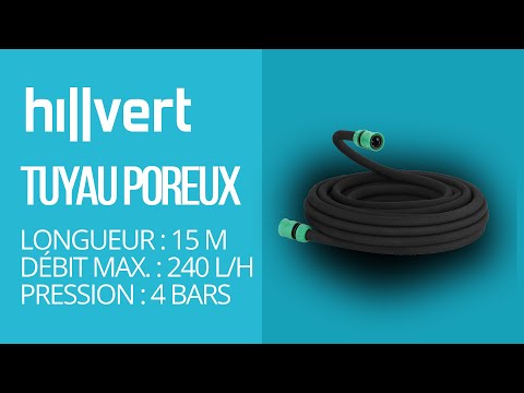 Vidéo - Tuyau poreux - 15 m