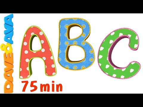 ABC Song |ABC Songs Plus More Nursery Rhymes! |Alphabet Collection and Baby Songs from Dave and Ava