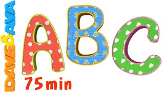 ABC Song |ABC Songs Plus More Nursery Rhymes! |Alphabet Collection and Baby Songs from Dave and Ava