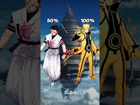 Naruto vs Sukuna Power Battle #anime #manga #naruto #jujutsukaisen #jjk266  #sukuna #yujiitadori