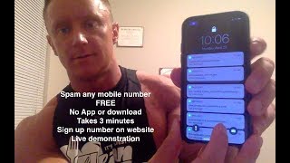 Brutally SPAM someone’s phone or email for free. No download required, completely free.