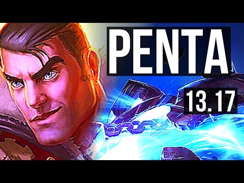 JAYCE vs XERATH (MID) | Penta, Dominating | KR Grandmaster | 13.17