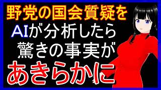 国会の予算審議で野党の質問時間をAIが分析したら驚きの事実が明らかに