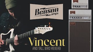 Video thumbnail for Demos in the Dark // Benson Amps Vincent & Tall Bird // Guitar Amp Review by Demos In The Dark