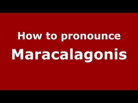How to pronounce Maracalagonis (Italian/Italy) - PronounceNames.com