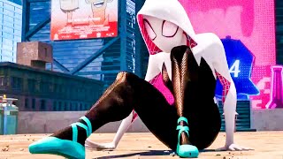 Spider-Gwen Life Recap Scene - SPIDER-MAN: INTO THE SPIDER-VERSE (2018) Movie Clip