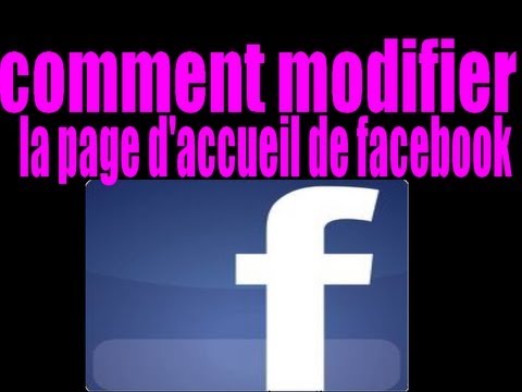 comment modifier page accueil chrome