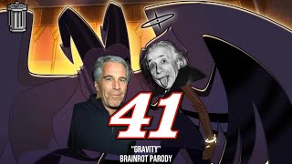 Cover art for gravity but it's terribly brainrotted