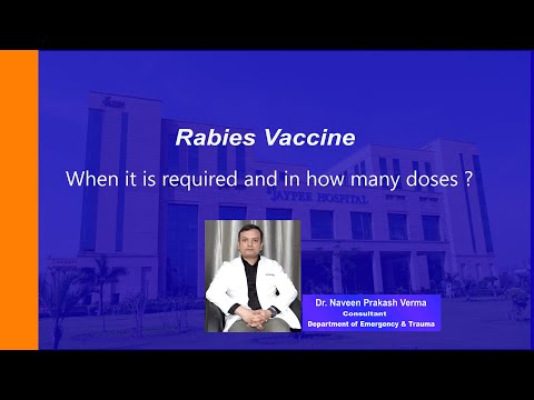 , title : 'Rabies vaccine - requirement and doses'