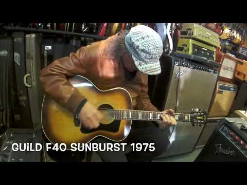 Guild F40 SB 1975 Sunburst imagen 18