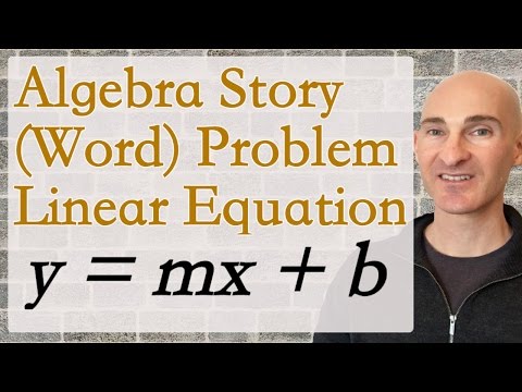 Slope Intercept Word Problem
