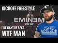 [Industry Ghostwriter] Reacts to: Eminem- “Kick Off” (Freestyle)- NO ONE ELSE CAN DO THIS. 80 feet?!