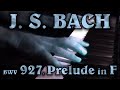 Johann Sebastian BACH: Prelude in F major, BWV ...