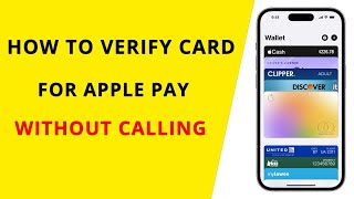 How to verify card for Apple Pay without calling