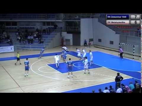 03.05.2014. RK Zeleznicar 1949 - RK Metaloplastika - 1. poluvreme