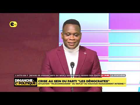 Duel / Crise au sein du parti '' les démocrates ''