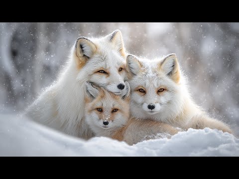 ❄️ Relaxing Winter Music for Deep Sleep and Healing with Soft Piano and Snow Ambience 🕊️