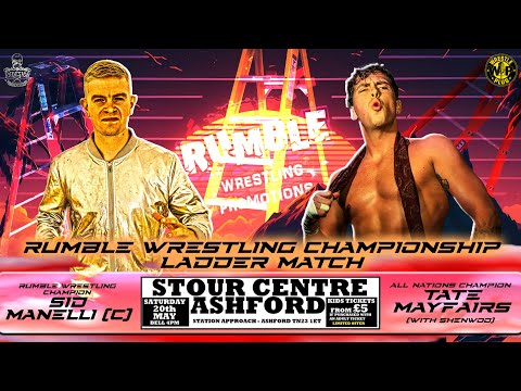 Sid Manelli (C) vs Tate Mayfairs (Rumble Wrestling Championship Ladder Match)
