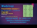 Webinar Season 1 Noon Slot Victorian Literature Presentations By Sem 1 Batch 2020 22 2