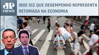 PIB do Brasil cresce 0,8% no primeiro trimestre de 2024; Alan Ghani e Trindade comentam