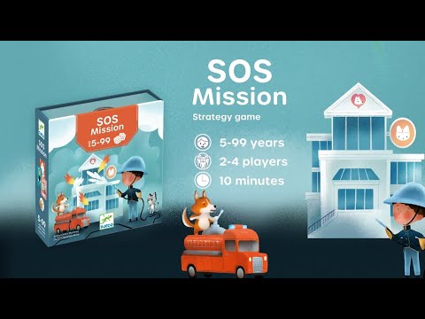 SOS Mission, Strategy game Djeco, from 5 years old