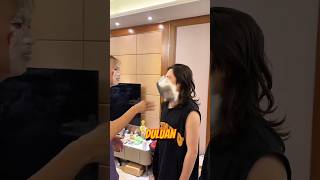 Download lagu Hilarious game to hold back laughter, but the long-haired guy always loses😂 mp3